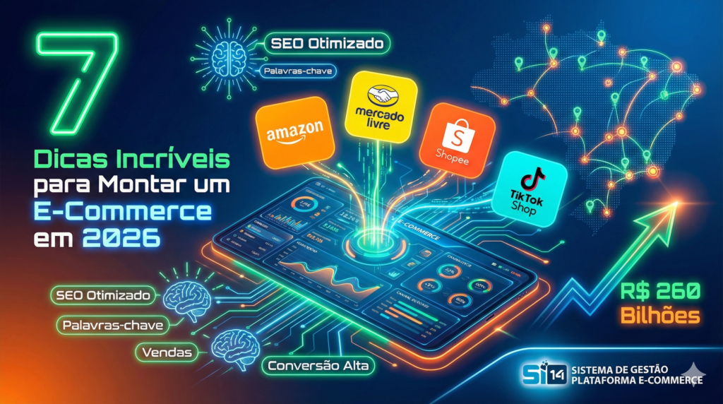 Como Montar um E-Commerce em 2026: 7 Dicas de Ouro | SI14.