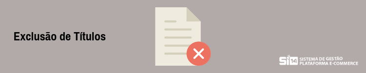 Exclusão de Títulos